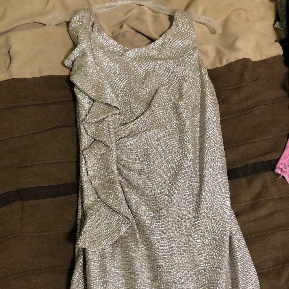 Silver Formal Dress